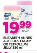 Elizabeth Annes Aqueous Cream Or Petroleum Jelly-350ml Each