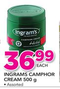 Ingrams Camphor Cream-500g