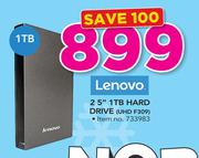Lenovo 2.5" 1TB Hard  Drive UHD F309