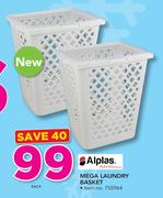 Alplas Mega Laundry Basket-Each