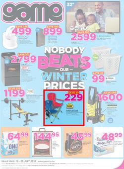 Game Namibia : Nobody Beats Our Winter Prices (13 July - 25 July 2017), page 1