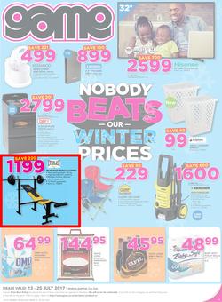 Game Namibia : Nobody Beats Our Winter Prices (13 July - 25 July 2017), page 1