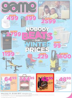 Game Namibia : Nobody Beats Our Winter Prices (13 July - 25 July 2017), page 1