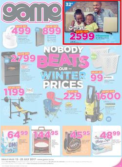 Game Namibia : Nobody Beats Our Winter Prices (13 July - 25 July 2017), page 1