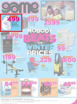 Game Namibia : Nobody Beats Our Winter Prices (13 July - 25 July 2017), page 1