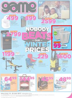 Game Namibia : Nobody Beats Our Winter Prices (13 July - 25 July 2017), page 1