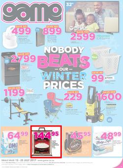 Game Namibia : Nobody Beats Our Winter Prices (13 July - 25 July 2017), page 1