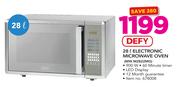 Defy 28Ltr Electronic Microwave Oven MW M2822MG