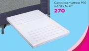Campcot Mattress-970 x 670 x 60cm