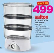 Salton 3 Tier Food Steamer SFS-100