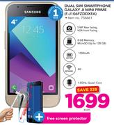 Samsung Galaxy J1 Mini Prime Dual Sim Smartphone F-J106FZDDXFA With Free Screen Protector