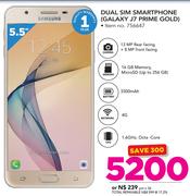 Samsung Galaxy J7 Prime Gold Dual Sim Smartphone