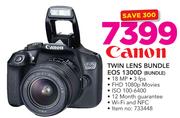 Canon Twin Lens Bundle EOS 1300D