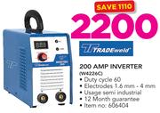 Tradeweld 200 Amp Inverter W4226C