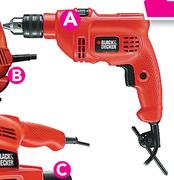 Black & Decker 500W Hammer Corded Drill KR504-QS
