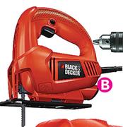 Black & Decker 400W Jigsaw KS500-QS