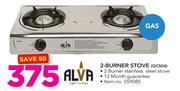 Alva 2 Burner Gas Stove GCS04