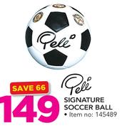 Pele Signature Soccer Ball