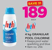 HTH Grannular Pool Chlorine-4kg