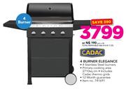Cadac 4 Burner Elegance Including Cadac Thermo Grids