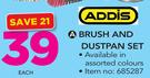 Addis Brush And Dustpan Set-Each