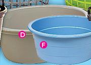 90Ltr Oval Basin