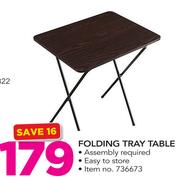 Folding Tray Table
