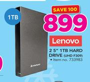Lenovo 2.5" 1TB Hard Drive UHD F309