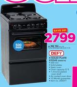 Defy 4 Solid Plate Stove DSS514