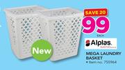 Alplas Mega Laundry Basket-Each