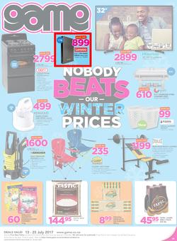 Game Namibia : Oshakati Nobody Beats Our Winter Prices (13 July - 25 July 2017), page 1