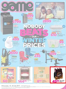 Game Namibia : Oshakati Nobody Beats Our Winter Prices (13 July - 25 July 2017), page 1