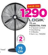 Logik 75cm Pedestal Fan