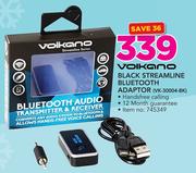 Volkano Black Streamline Bluetooth Adaptor VK-30004-BK