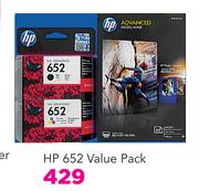 HP 652 Value Pack