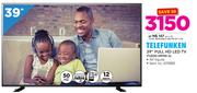Telefunken 39" Full HD LED TV TLEDD-39FHD A