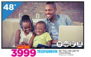 Telefunken 48" Full HD LED TV TLEDD-48FHDA