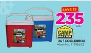Campmaster 26Ltr Coolerbox-Each