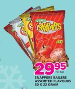 Snappers Bailers Assorted Flavours-50 x 22gm
