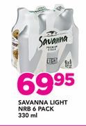 Savanna Light NRB 6 pack-330ml