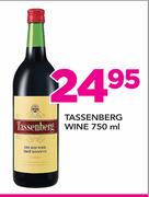 Tassenberg Wine-750ml