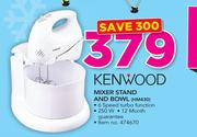 Kenwood 250W Mixer Stand And Bowl HM430