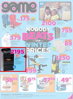 Game Botswana : Nobody Beats Our Winter Prices (13 July - 25 July 2017), page 1