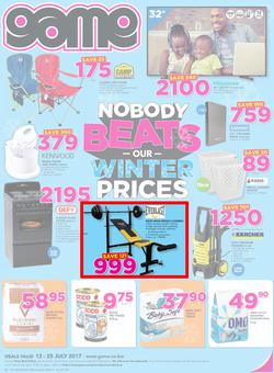 Game Botswana : Nobody Beats Our Winter Prices (13 July - 25 July 2017), page 1