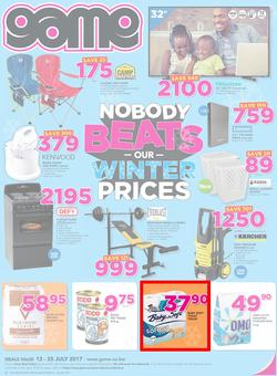 Game Botswana : Nobody Beats Our Winter Prices (13 July - 25 July 2017), page 1
