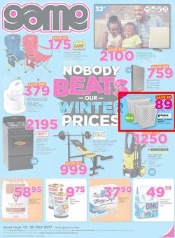 Game Botswana : Nobody Beats Our Winter Prices (13 July - 25 July 2017), page 1