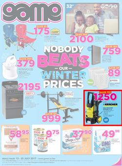 Game Botswana : Nobody Beats Our Winter Prices (13 July - 25 July 2017), page 1
