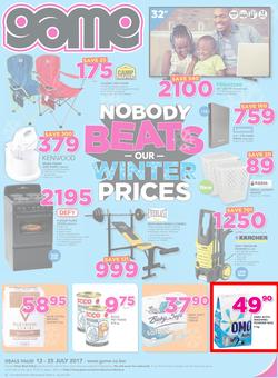 Game Botswana : Nobody Beats Our Winter Prices (13 July - 25 July 2017), page 1