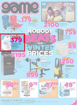 Game Botswana : Nobody Beats Our Winter Prices (13 July - 25 July 2017), page 1