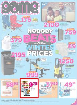 Game Botswana : Nobody Beats Our Winter Prices (13 July - 25 July 2017), page 1